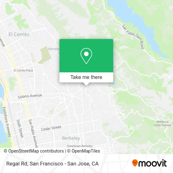 Mapa de Regal Rd