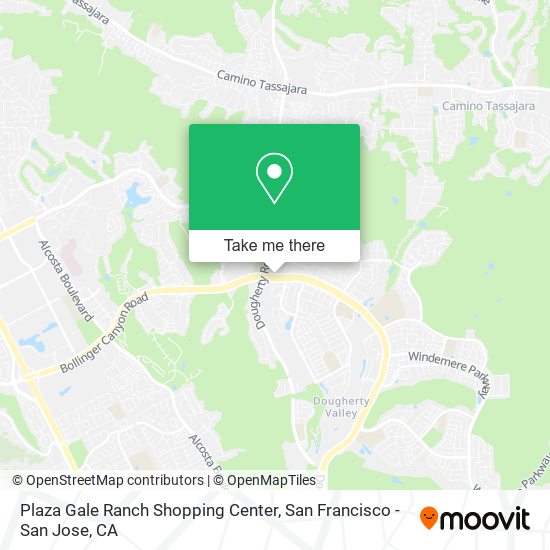 Mapa de Plaza Gale Ranch Shopping Center