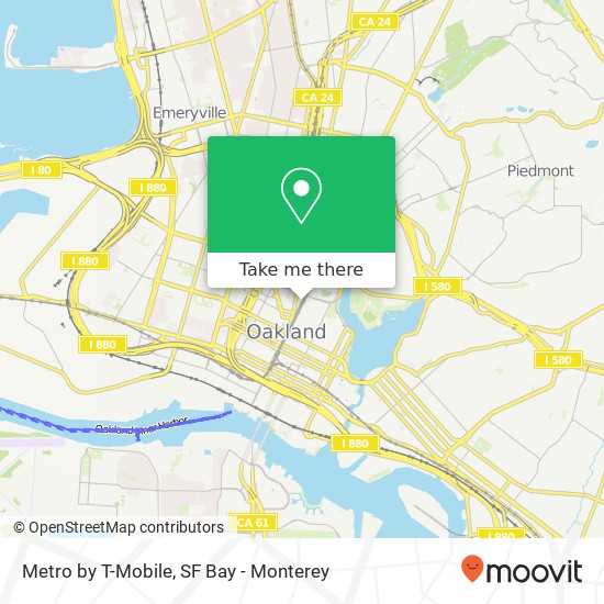 Metro by T-Mobile map