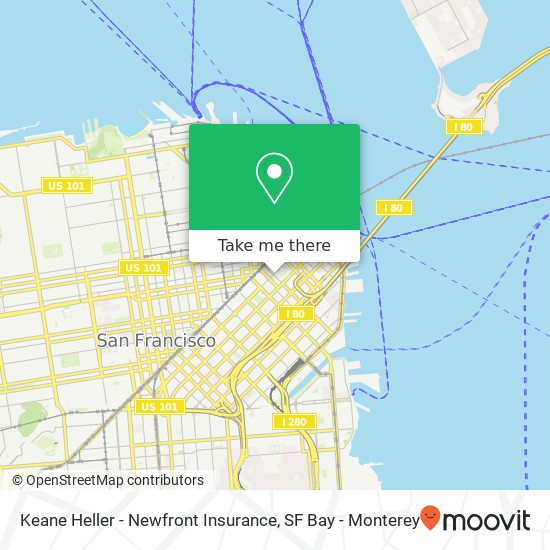 Mapa de Keane Heller - Newfront Insurance