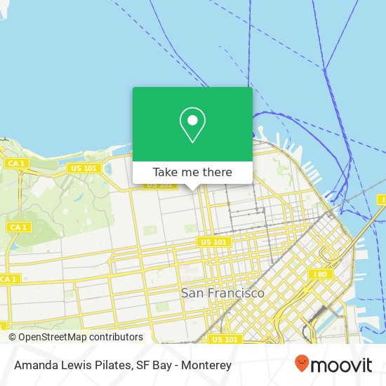 Amanda Lewis Pilates map