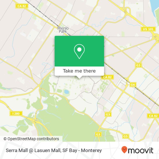 Serra Mall @ Lasuen Mall map