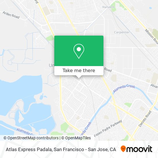 Atlas Express Padala map