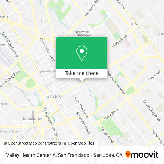 Mapa de Valley Health Center A