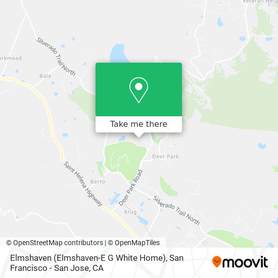 Mapa de Elmshaven (Elmshaven-E G White Home)