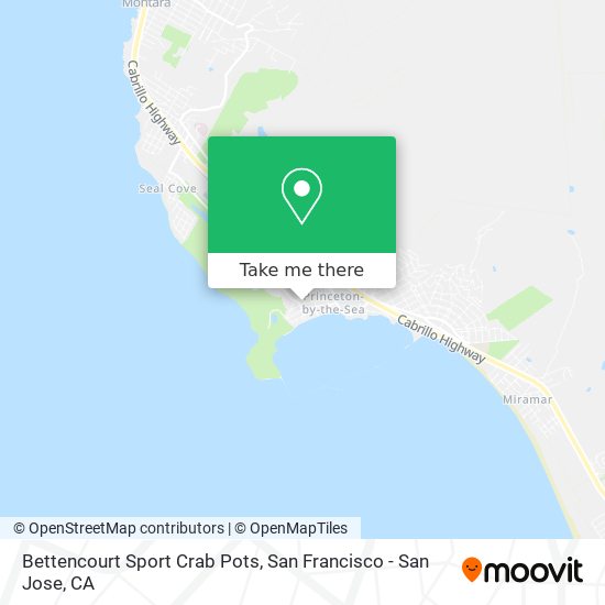 Mapa de Bettencourt Sport Crab Pots