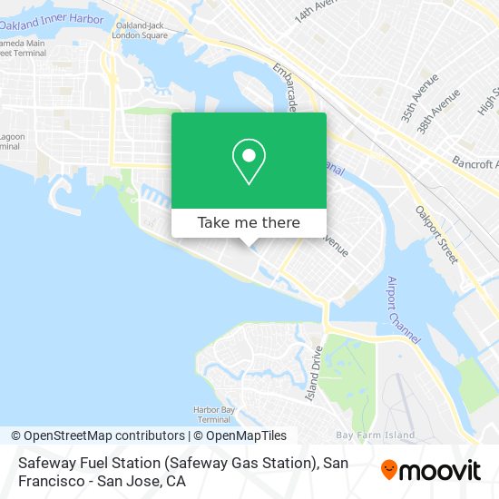 Mapa de Safeway Fuel Station (Safeway Gas Station)