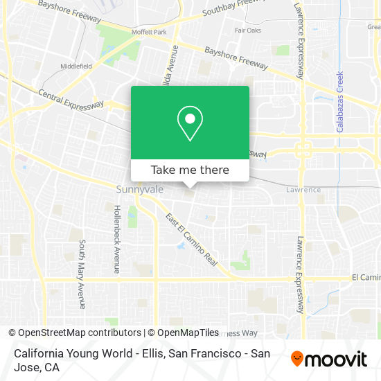 California Young World - Ellis map