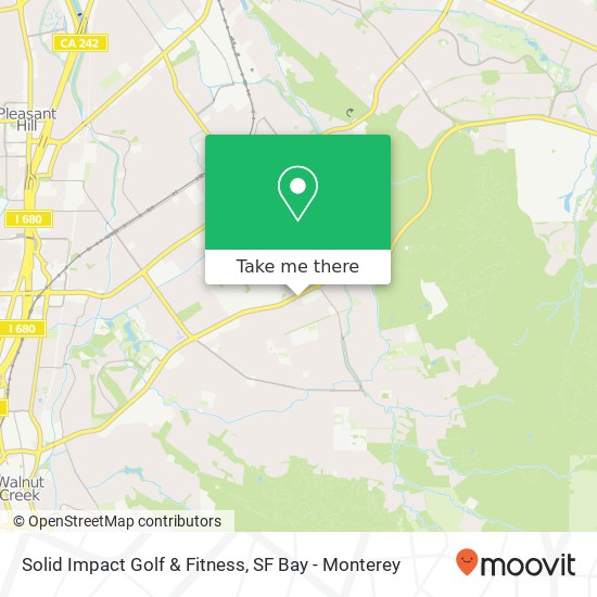 Solid Impact Golf & Fitness map