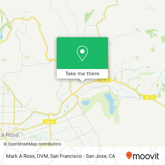 Mapa de Mark A Ross, DVM