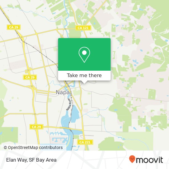 Elan Way map