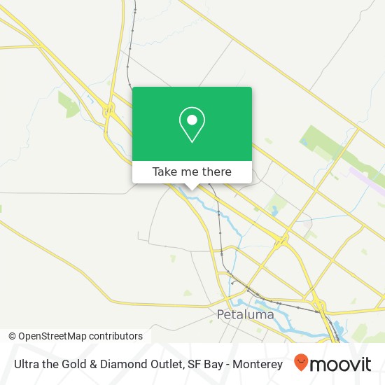 Ultra the Gold & Diamond Outlet map