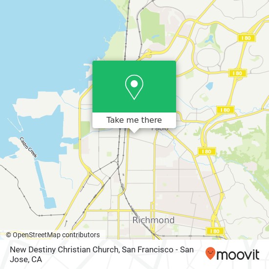 New Destiny Christian Church map