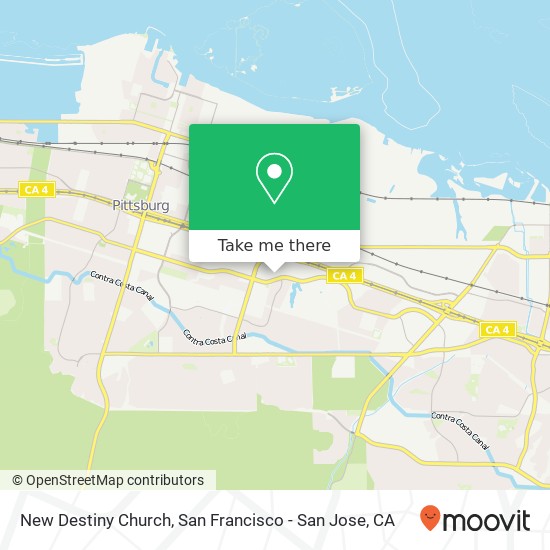 Mapa de New Destiny Church