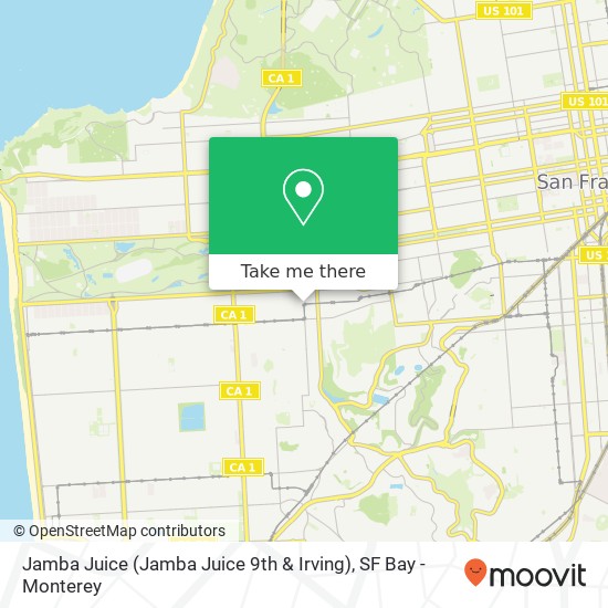 Jamba Juice (Jamba Juice 9th & Irving) map