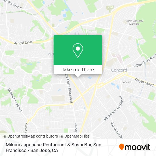 Mikuni Japanese Restaurant & Sushi Bar map