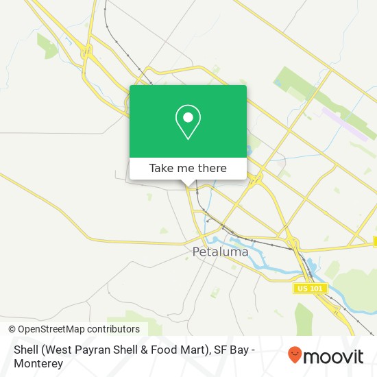 Shell (West Payran Shell & Food Mart) map