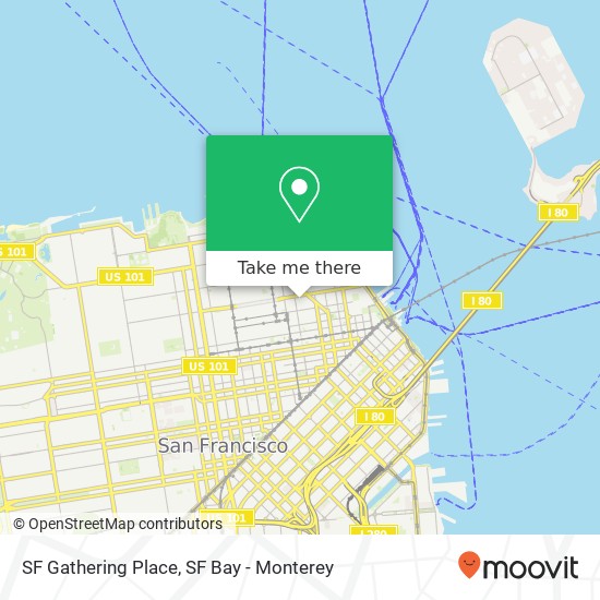 Mapa de SF Gathering Place