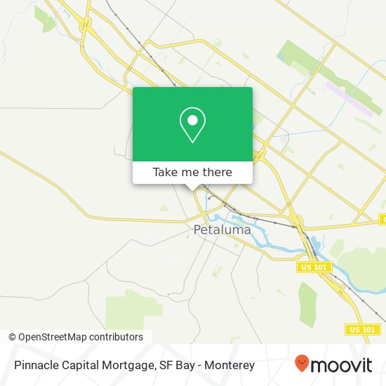 Pinnacle Capital Mortgage map