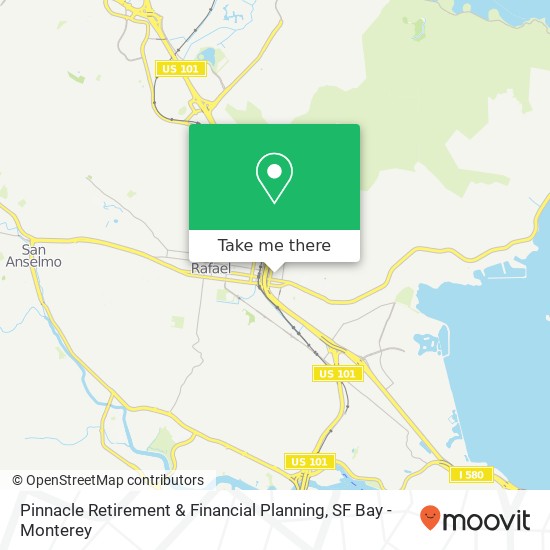 Pinnacle Retirement & Financial Planning map