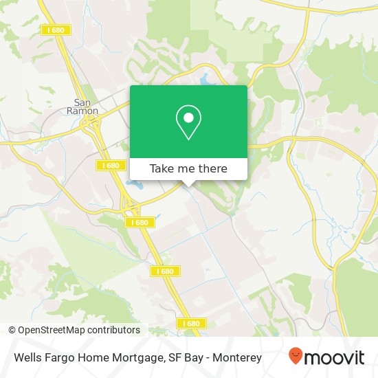 Mapa de Wells Fargo Home Mortgage