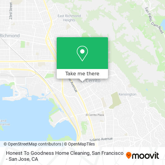 Honest To Goodness Home Cleaning map