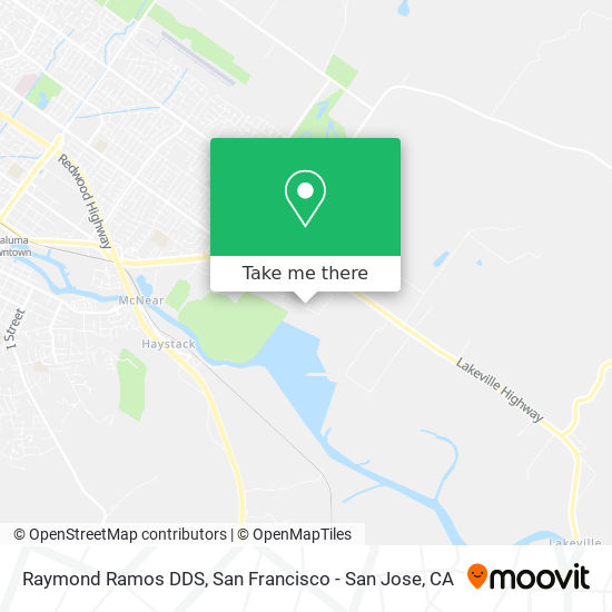 Raymond Ramos DDS map