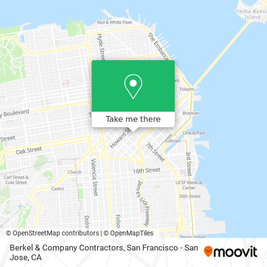 Mapa de Berkel & Company Contractors