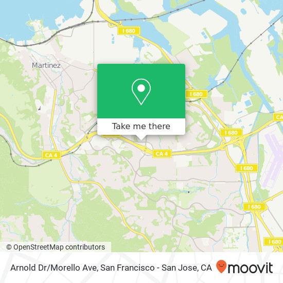 Arnold Dr/Morello Ave map