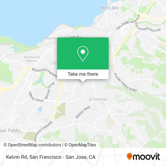 Mapa de Kelvin Rd