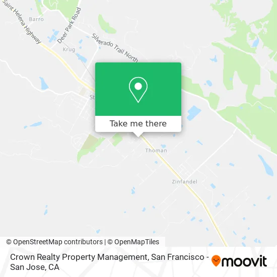 Crown Realty Map Search How To Get To Crown Realty Property Management In St Helena By Bus?