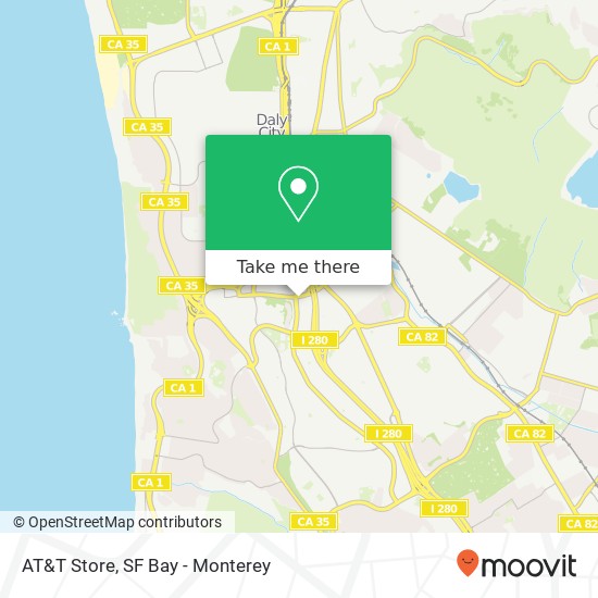 AT&T Store map