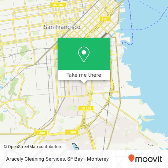 Mapa de Aracely Cleaning Services