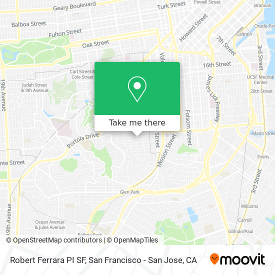 Robert Ferrara PI SF map