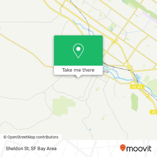Mapa de Sheldon St
