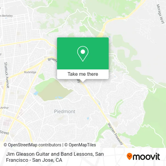Jim Gleason Guitar and Band Lessons map