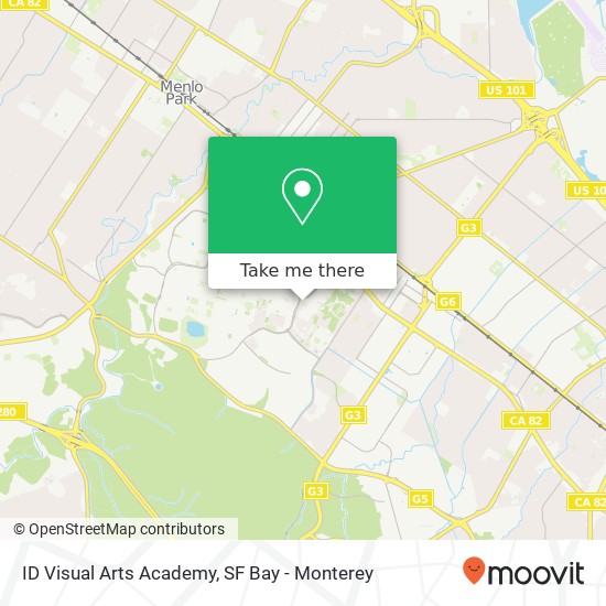 ID Visual Arts Academy map