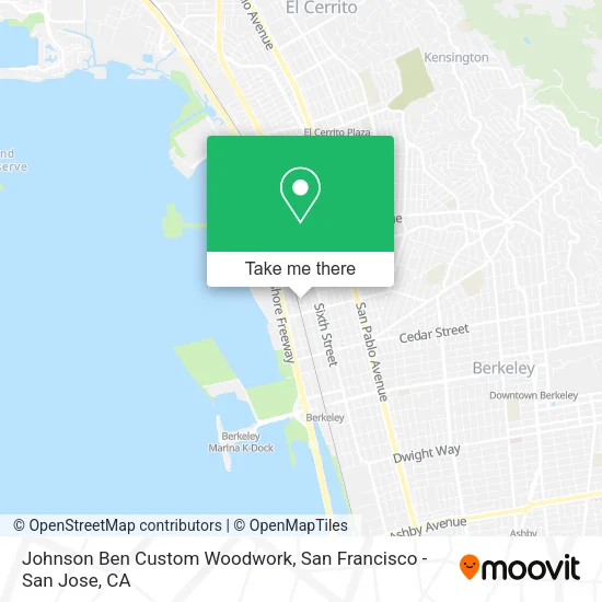 Mapa de Johnson Ben Custom Woodwork