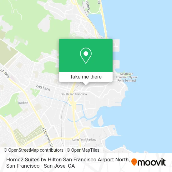 Home2 Suites by Hilton San Francisco Airport North map