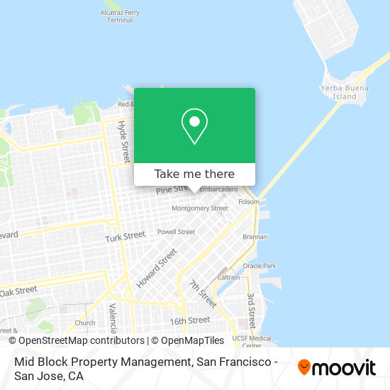 Mapa de Mid Block Property Management