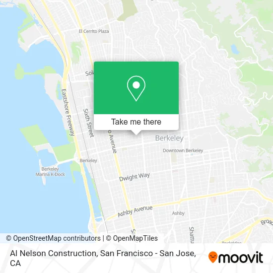 Mapa de Al Nelson Construction