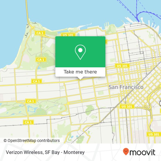 Verizon Wireless map