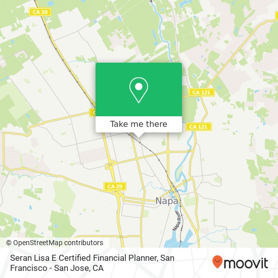 Seran Lisa E Certified Financial Planner map