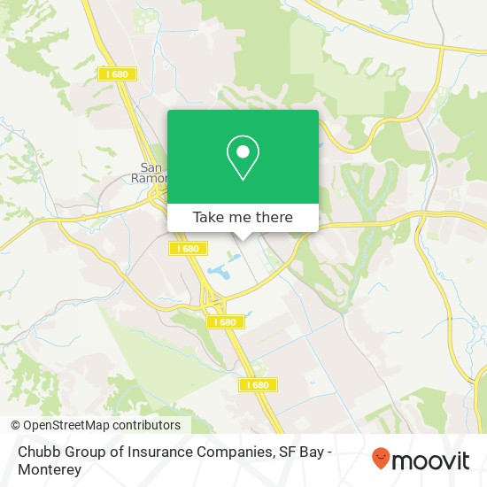 Chubb Group of Insurance Companies map