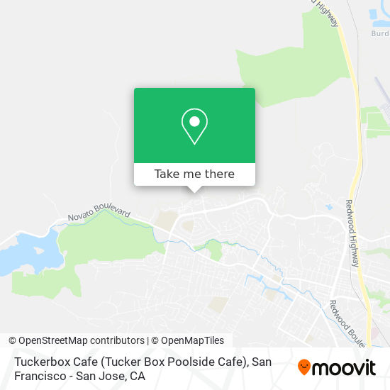 Mapa de Tuckerbox Cafe (Tucker Box Poolside Cafe)