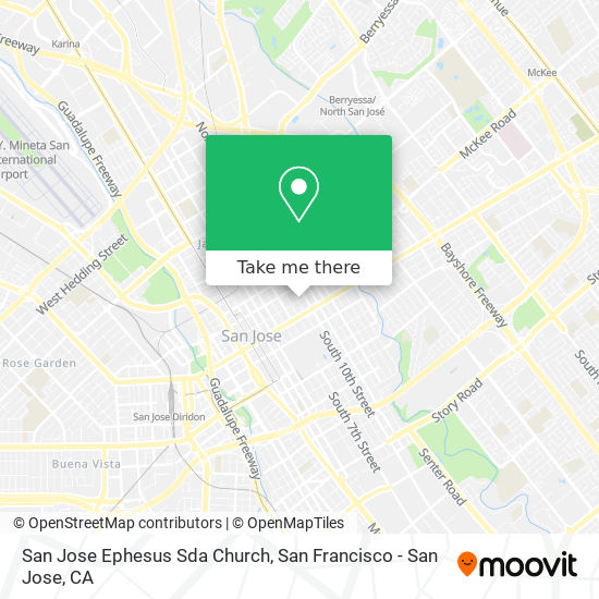 San Jose Ephesus Sda Church map