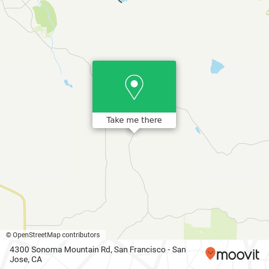 4300 Sonoma Mountain Rd map