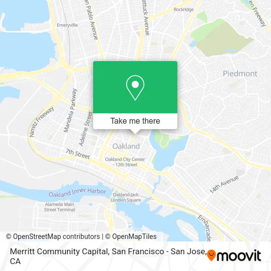 Mapa de Merritt Community Capital