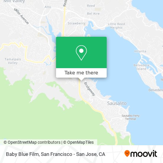 Mapa de Baby Blue Film