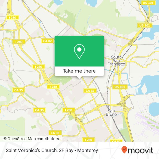 Saint Veronica's Church map